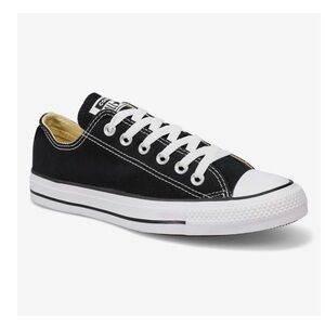 Converse  Black Canvas Sneakers